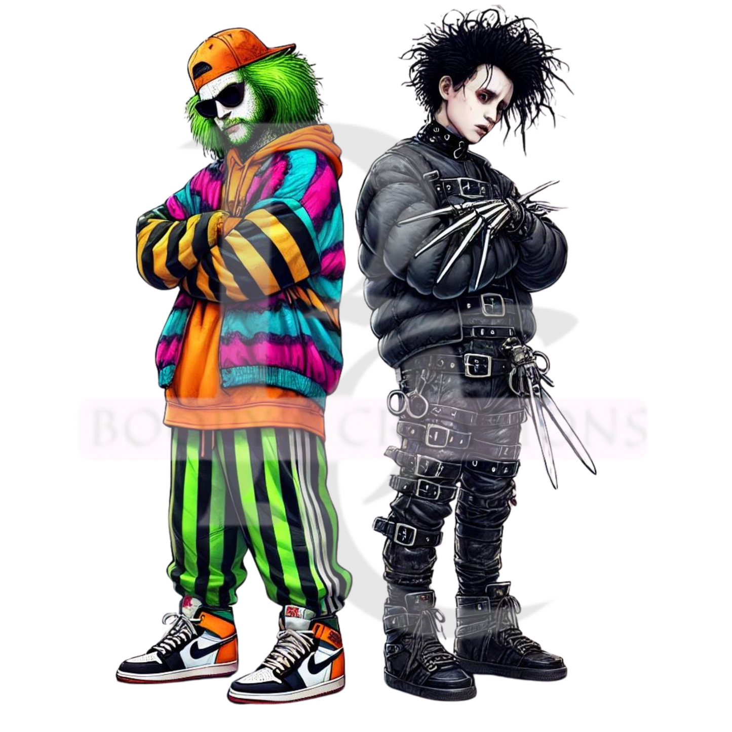 Beetle Juice & Edward Scissor Hands